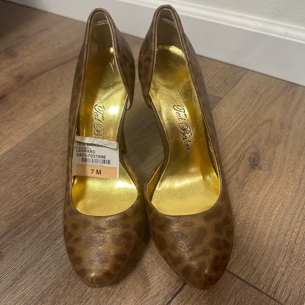 Ted Baker Leopard Print Women's Shoes